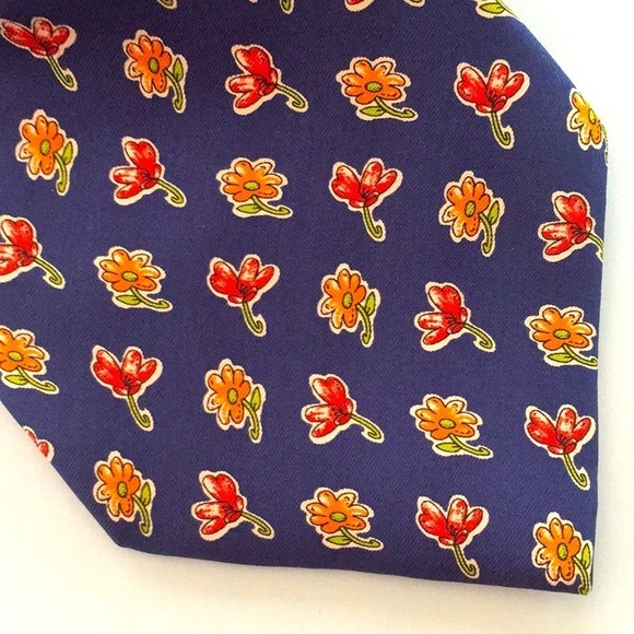 NWOT Il David by Florence silk “Made in Italy” tie - Picture 2 of 5